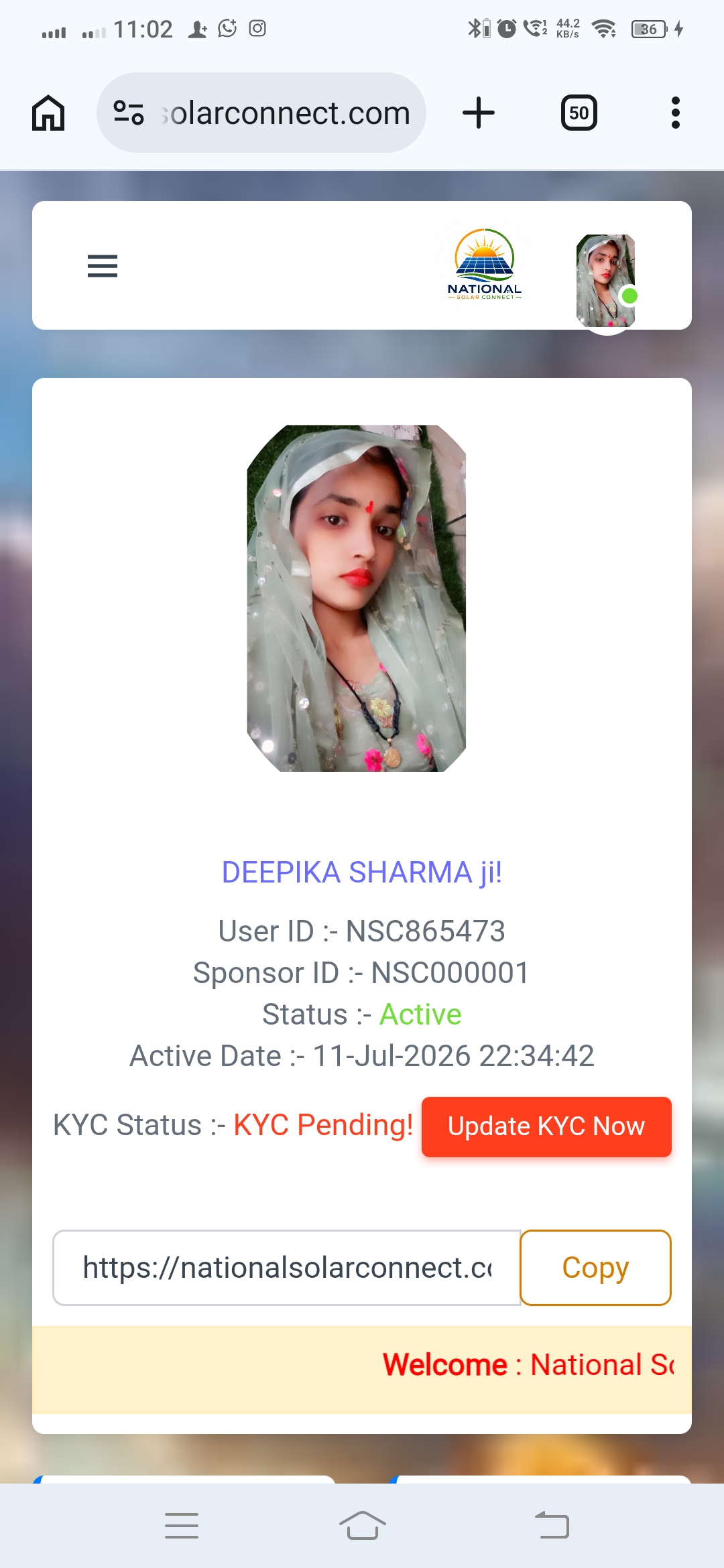 KM DEEPIKA SHARMA