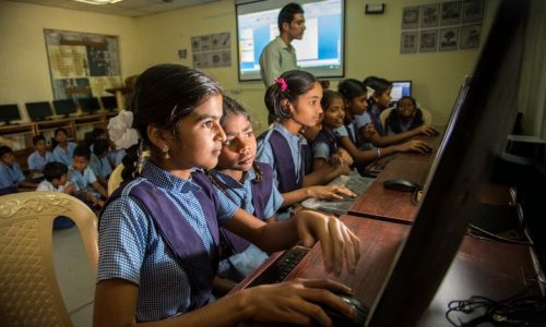 Empowering Rural Students Through Digital Education in Telangana
